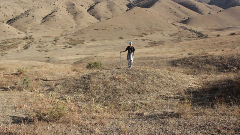 Погребальные курганы в Южном Казахстане, эпоха государства Кангюй