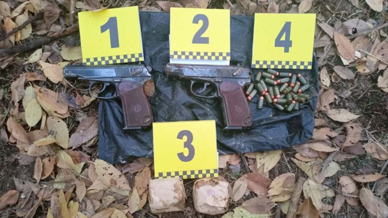 В Талдыкоргане школьники нашли оружие и боеприпасы