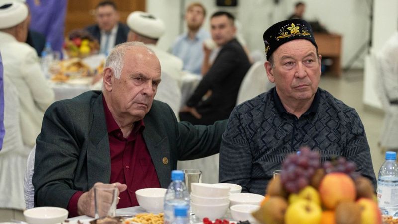 Ауызашар от имени президента страны прошел в мечети 