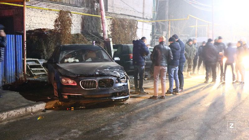BMW 7 ДТП Алматы