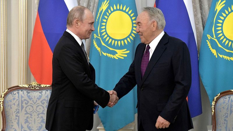 Владимир Путин, Нурсултан Назарбаев Елбасы, президент РФ, встреча