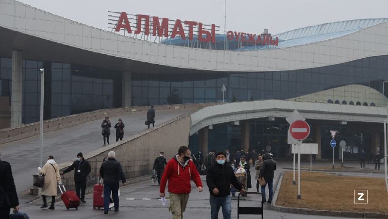Алматы әуежайы Жаппай тәртіпсіздік, Алматы әуежайы