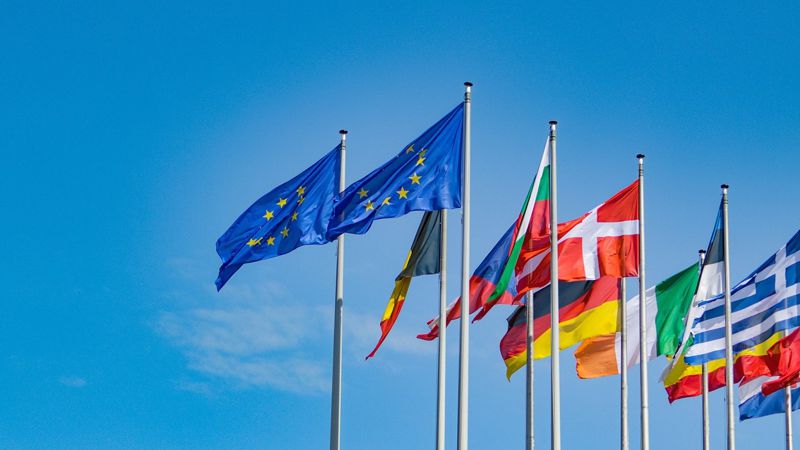флаги стран ЕС