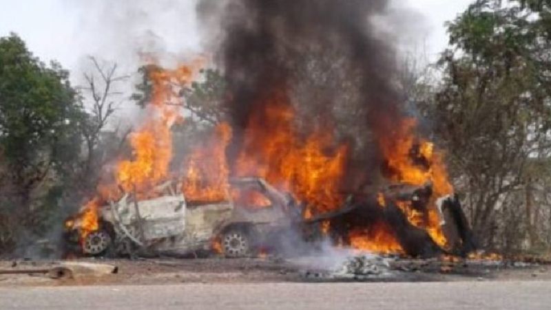 в ДТП Нигерии погибли 20 человек столкновение автобусов в Африке, погибли дети