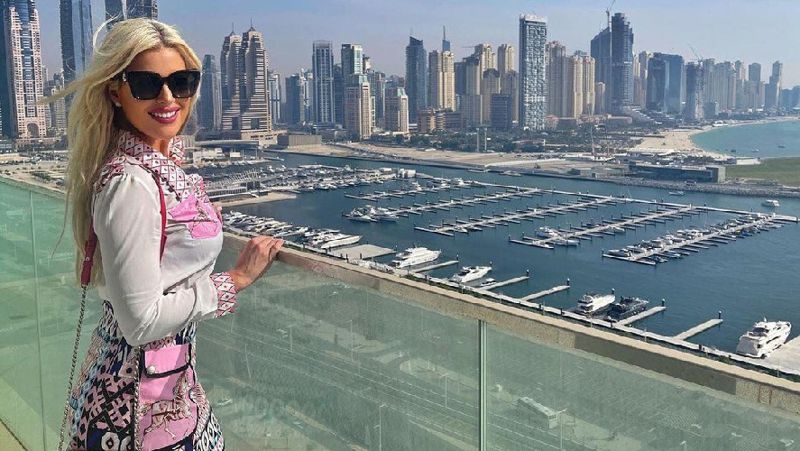 девушка Тимати заметили с новой пассией в Дубае