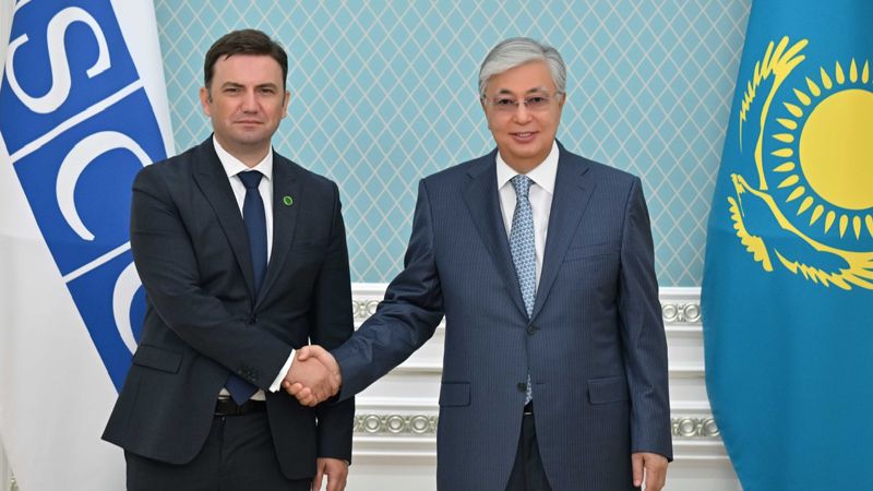 Встреча Касыма-Жомарта Токаева и Буяра Османи