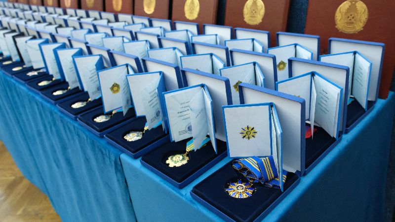 В Алматы прошла торжественная церемония вручения госнаград