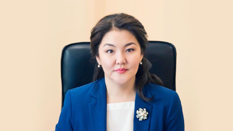 Ажар Гиният Министр здравоохранения РК