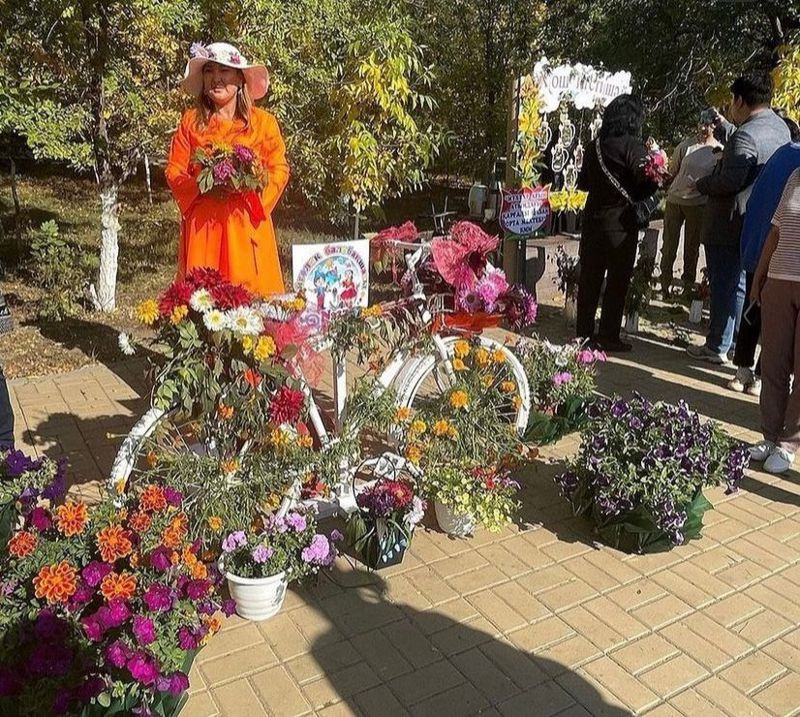 В Актобе прошел фестиваль цветов 