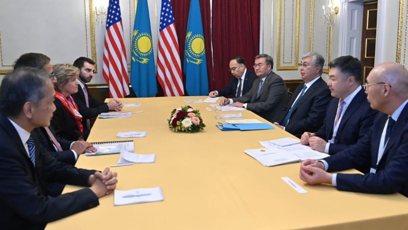 Президент Казахстана Казахстана Касым-Жомарт Токаев в Нью-Йорке Встретился с главами крупных американских компаний