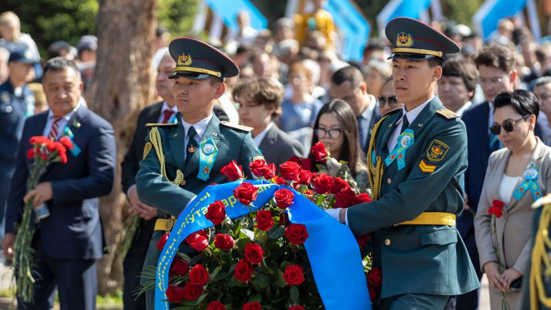 День Победы в Алматы