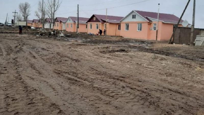 Для жителей сел ЗКО, пострадавших от весеннего паводка, строят новые дома