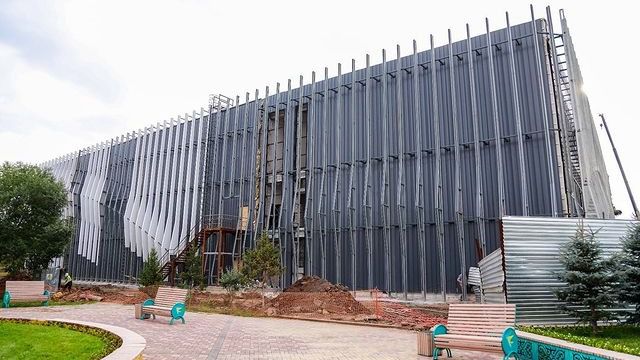 Спорт кешені Қасымбек бүлінген «Қазақстан» СК қалпына келтіруге қаржы табуға уәде берді.