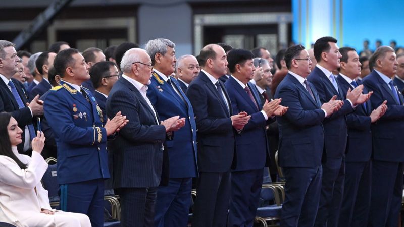 Акорда опубликовала фотографии с инаугурации президента