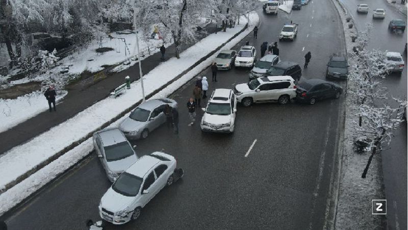 Гололедица Авария