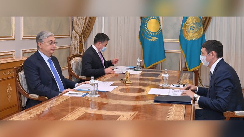 Токаеву доложили о реализации второго этапа реформирования «Самрук-Қазына»
