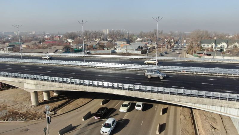 Мост на пересечении с улицей Ашимова