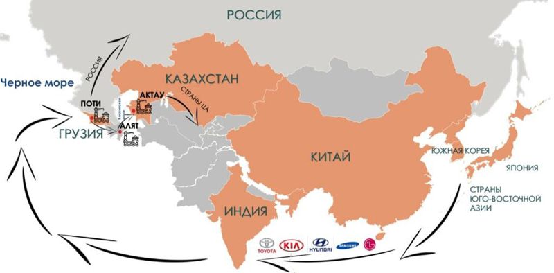 PTC Holding построит терминал в грузинском порту Поти