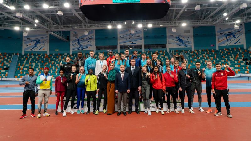 В столице завершился турнир Astana Meeting World indoor tour