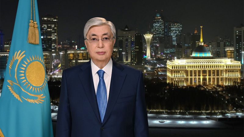 Президент Казахстана, новогоднее обращение