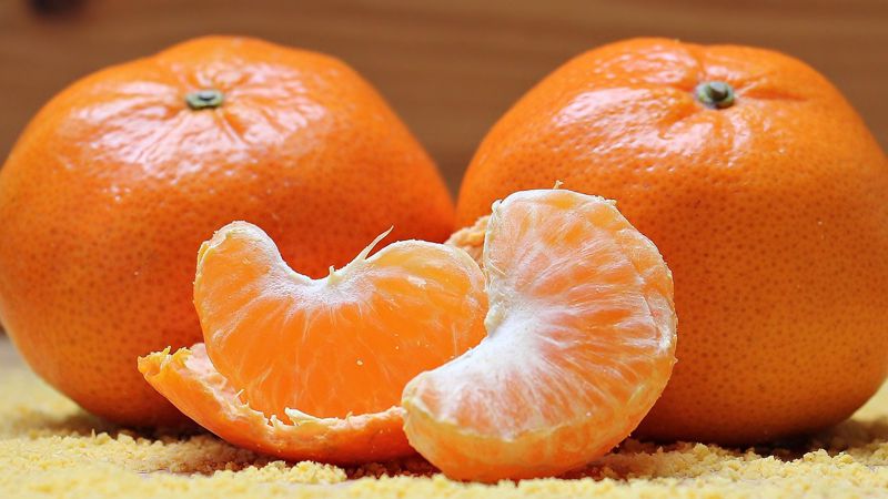 мандарин, полезные фрукты, витамины
