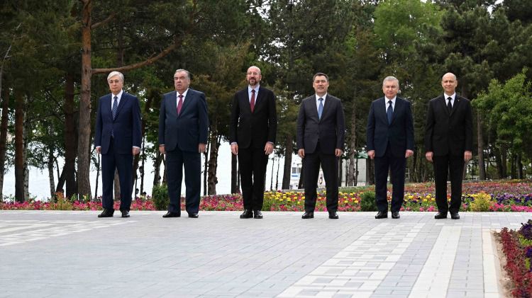 совместное пресс-коммюнике глав государств Центральной Азии и президента Европейского Совета