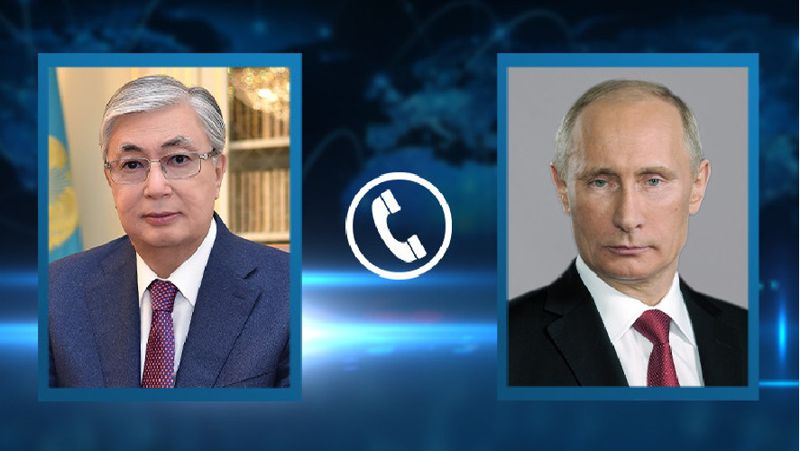Токаев и Путин президенты