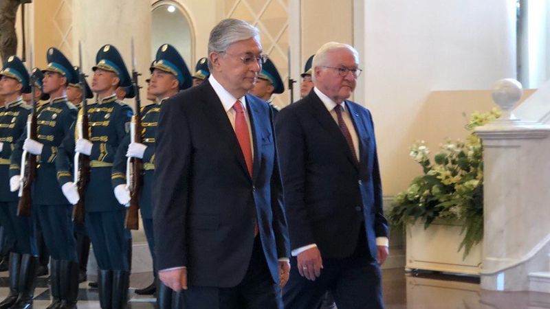 Тоқаев пен Штайнмер Германияның Федералды президенті, Ақорда, Астана, Германия
