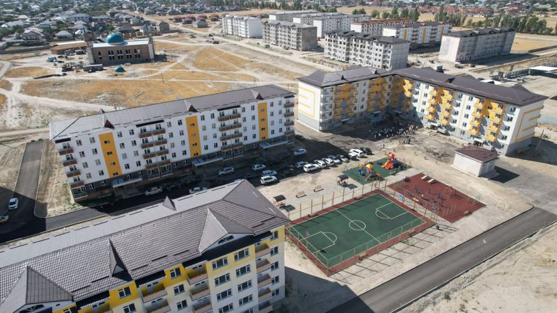 В Таразе сданы в эксплуатацию шесть жилых домов на 460 квартир