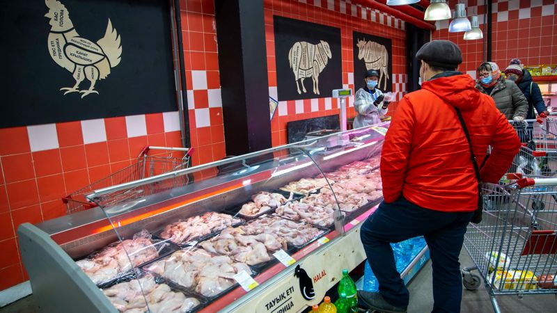 Мясо курицы подорожало в Казахстане