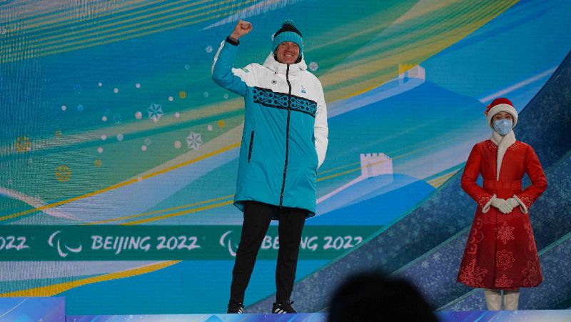 Александр Герлиц Казахстан на Зимней Паралимпиаде 2022