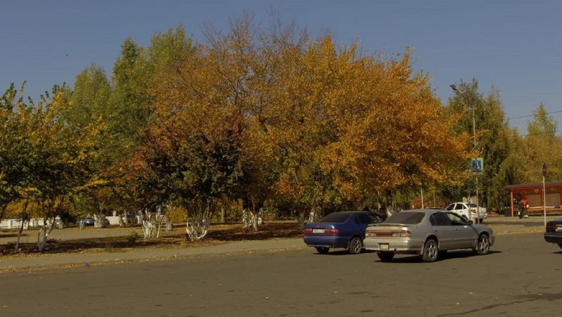 Осень в Усть-Каменогорске