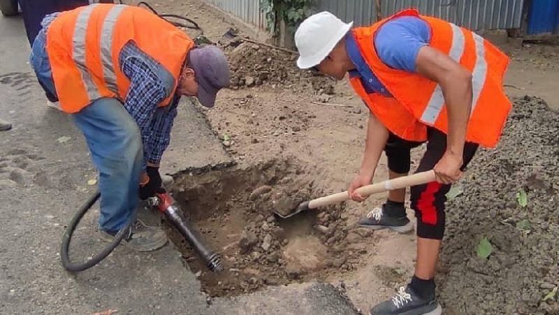 укладка асфальт Акбулак
