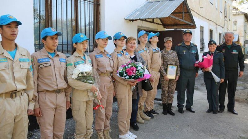 В Алматы поздравили ветерана войны со 100-летием