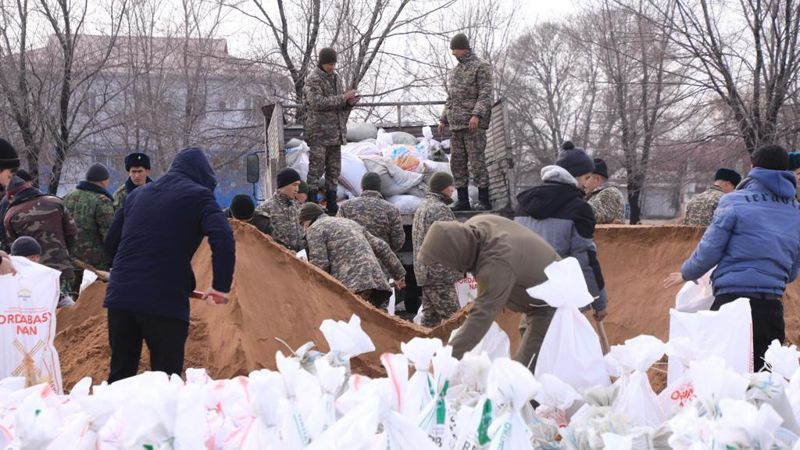паводки Минобороны задействовано в противопаводковых мероприятиях в Туркестанской области