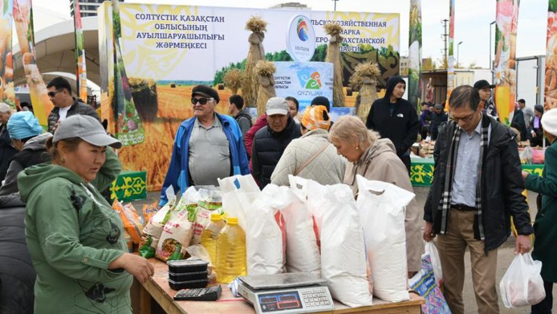 Ярмарка сельхозпроизводителей проходит в столице