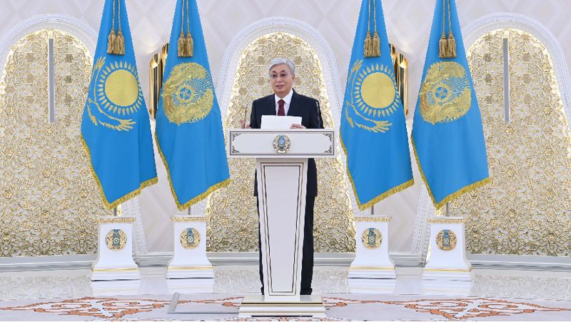 Касым-Жомарт Токаев Акорда, грамоты, послы