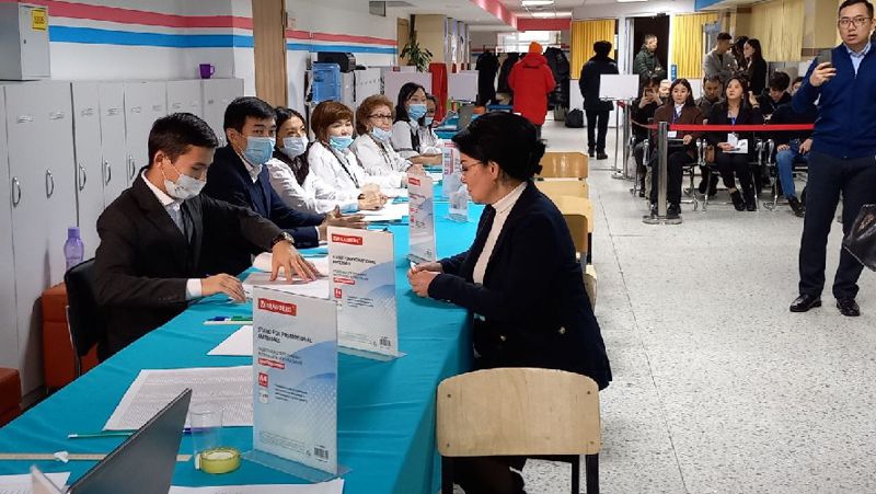 Салтанат Турсынбекова проголосовала на выборах