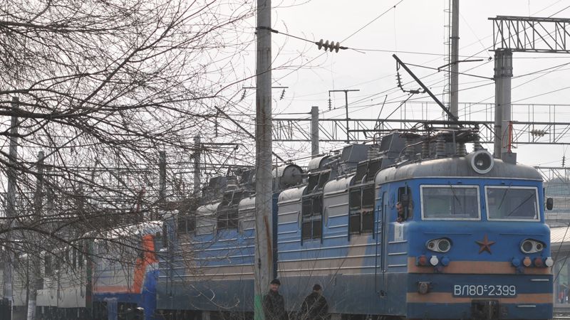 движение поездов в Жамбылской области