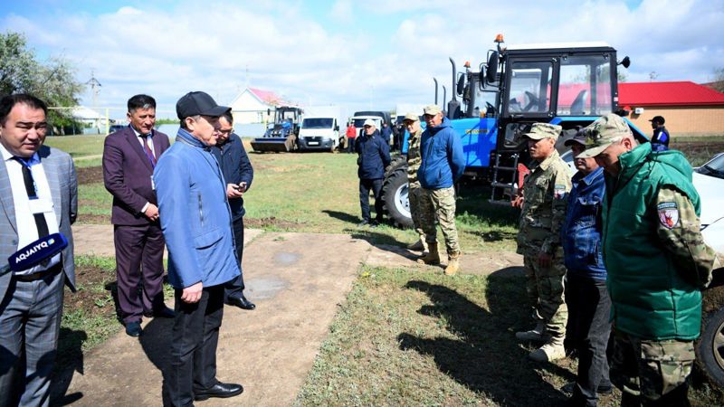 Аким ЗКО Побывал в государственном природном резервате "Бокейорда"
