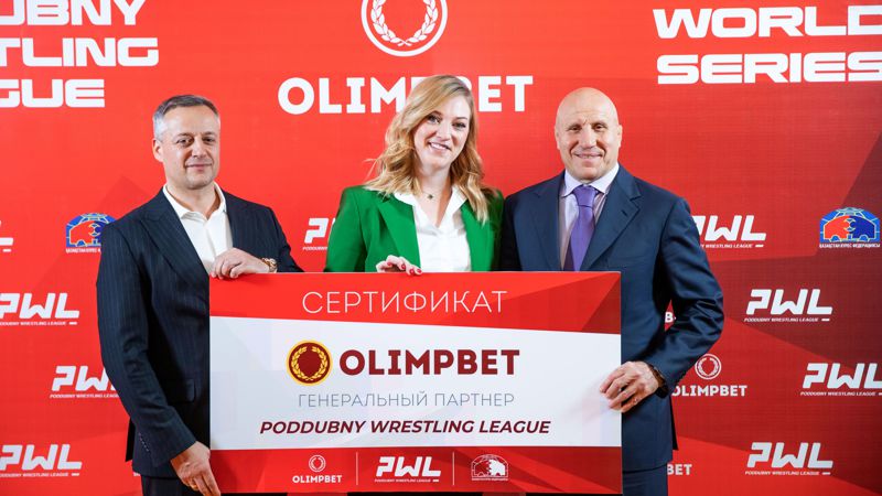 Olimpbet, генеральный партнёр,Poddubny Wrestling League