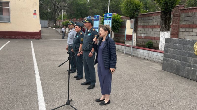 торжественные проводы алматинских призывников