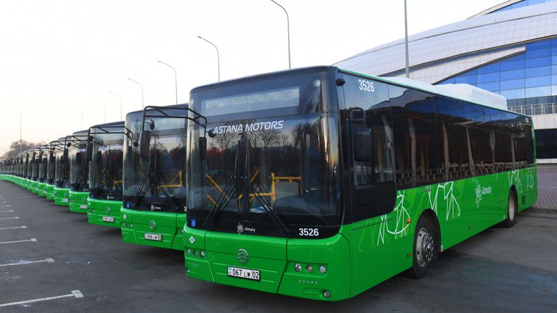 Жаңа автобустар Алматы, автобус