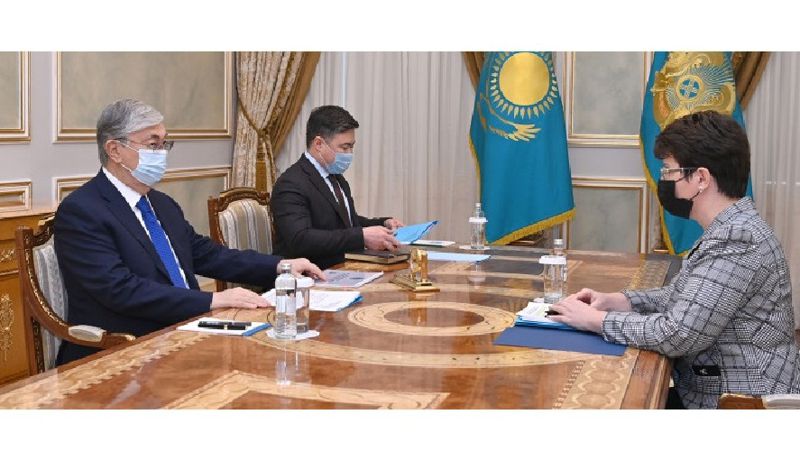 Касым-Жомарт Токаев президент