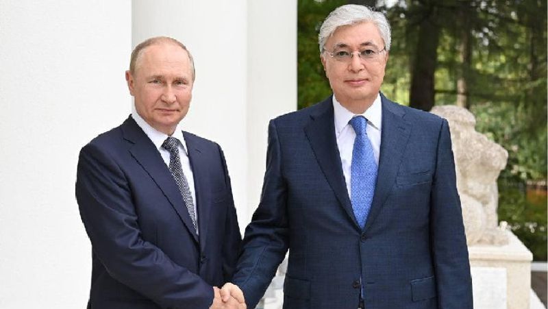 Тоқаев пен Путин Ресей, Қазақстан, Сочи