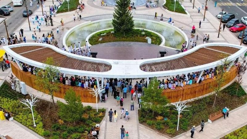 Свыше 900 общественных пространств и дворов благоустроили в Астане
