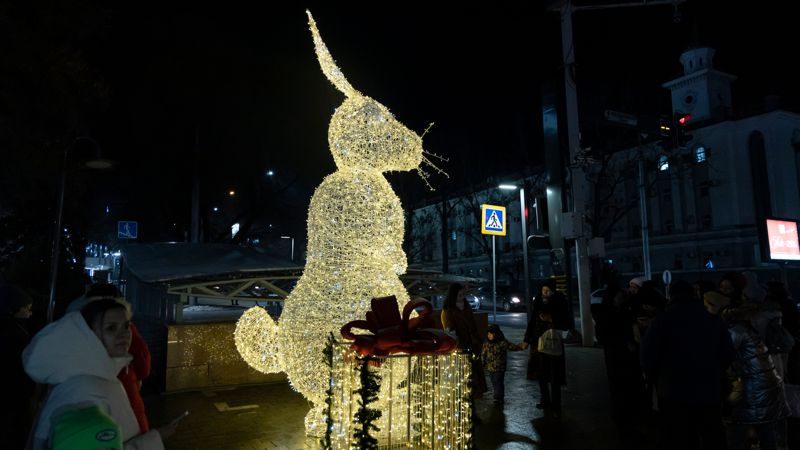 Новогодний Алматы: как украсили город к новому году