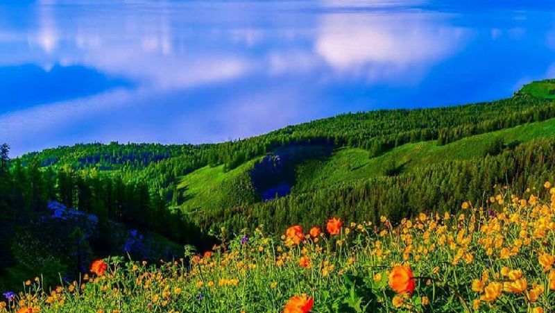 Маркаколь лето, красота