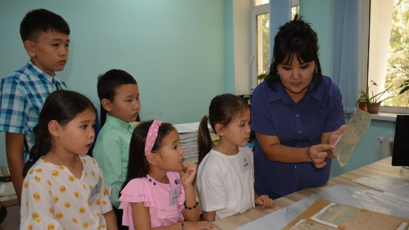 архив президента РК в Алматы, мероприятие для детей, Год Детей