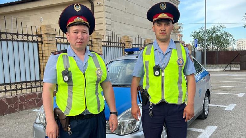 полицейские Атырау